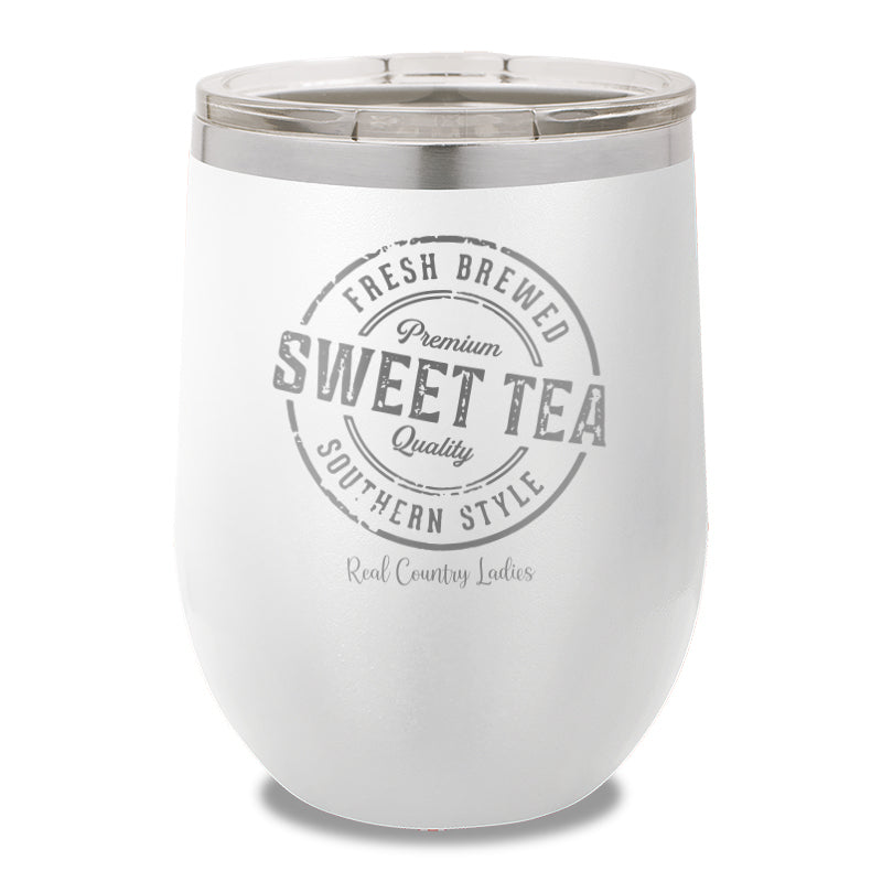 Fresh Brewed Sweet Tea 12oz Stemless Wine Cup