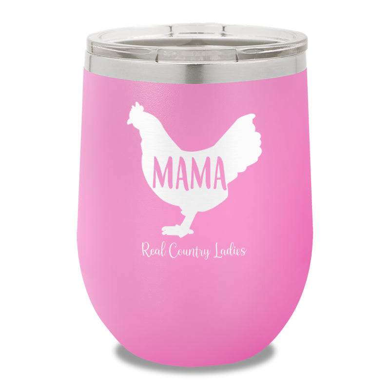 Mama Hen 12oz Stemless Wine Cup