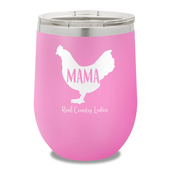 Mama Hen 12oz Stemless Wine Cup