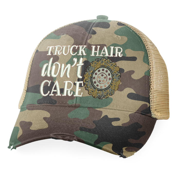 Truck Hair Don't Care Hat