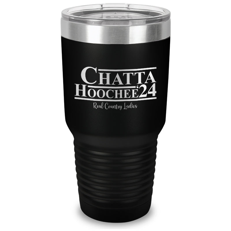 Chatta Hoochee Laser Etched Tumbler