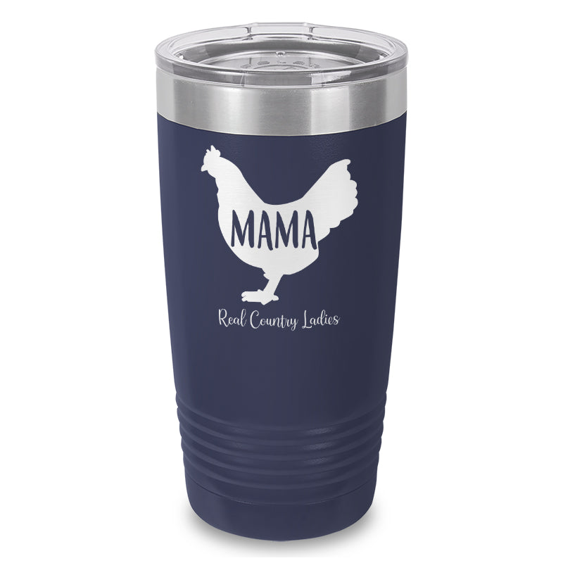 Mama Hen Laser Etched Tumbler