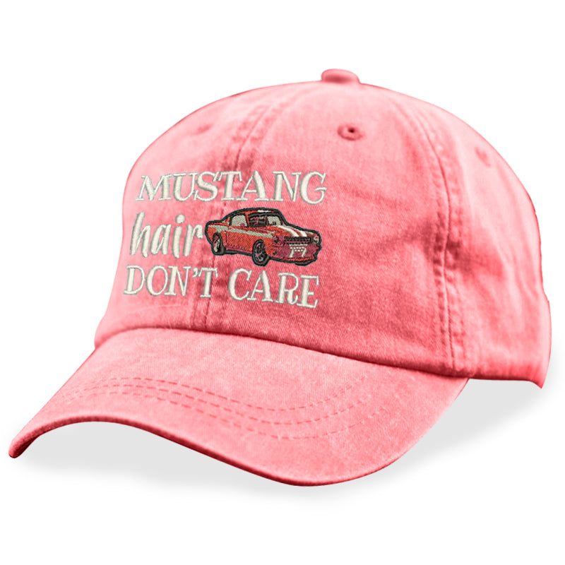 Mustang Hair Don't Care Hat