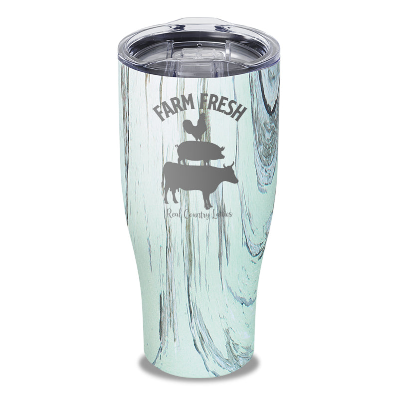 Farm Fresh Laser Etched Tumbler