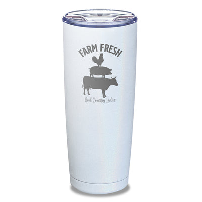 Farm Fresh Laser Etched Tumbler