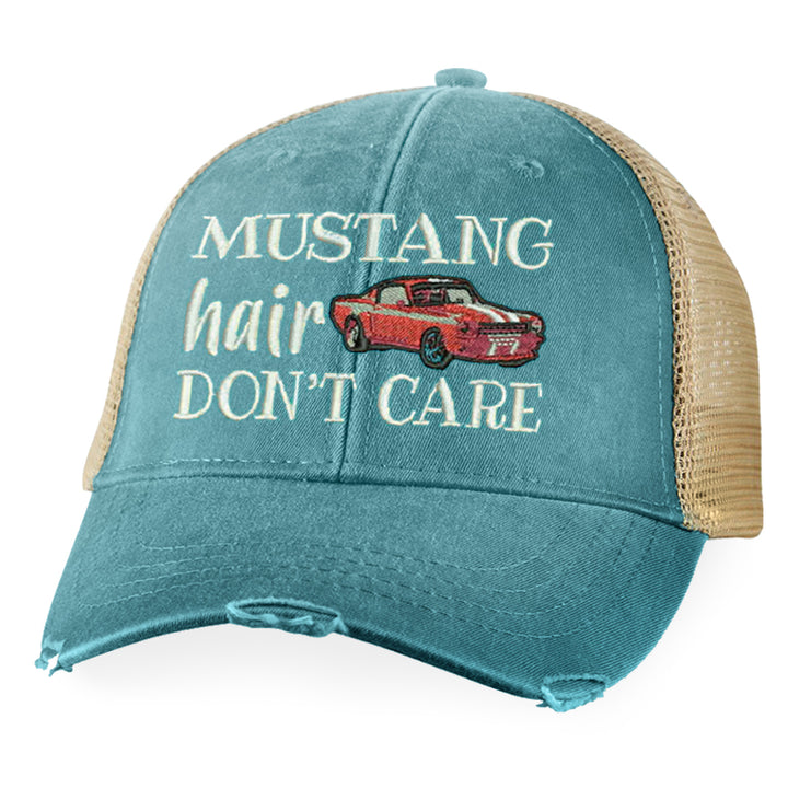 Mustang Hair Don't Care Hat