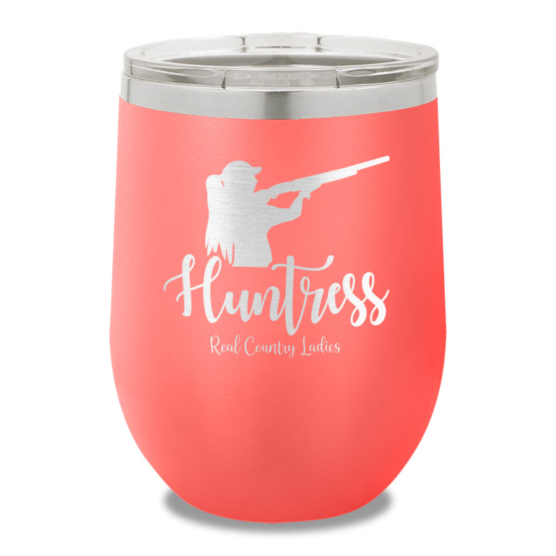 Huntress Shotgun 12oz Stemless Wine Cup