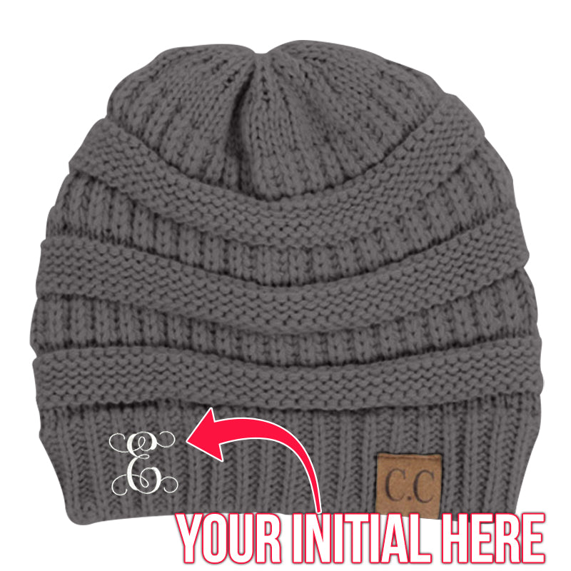 Monogram Beanie