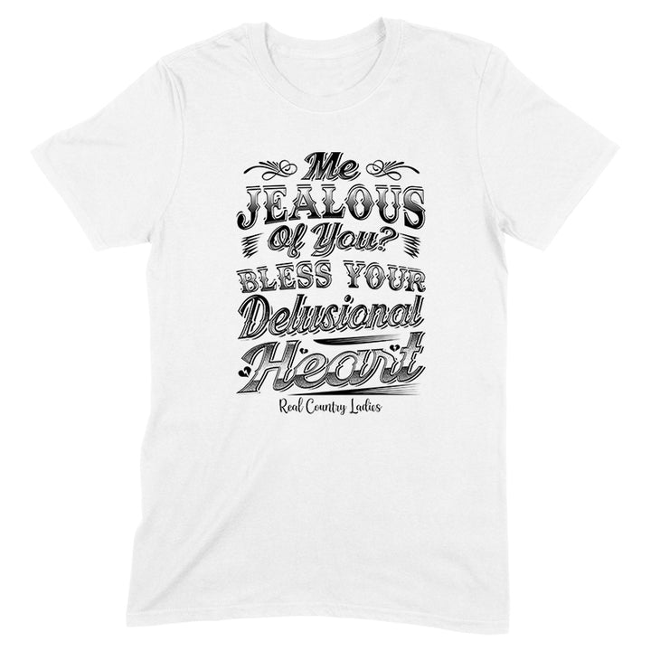 Me Jealous Of You Black Print Front Apparel