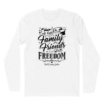 Faith Family Friends Black Print Hoodies & Long Sleeves