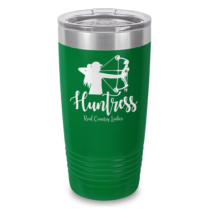 Huntress Bow Laser Etched Tumbler