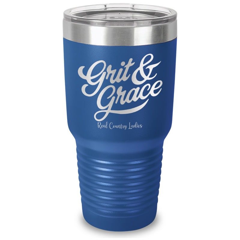 Grit And Grace Laser Etched Tumbler