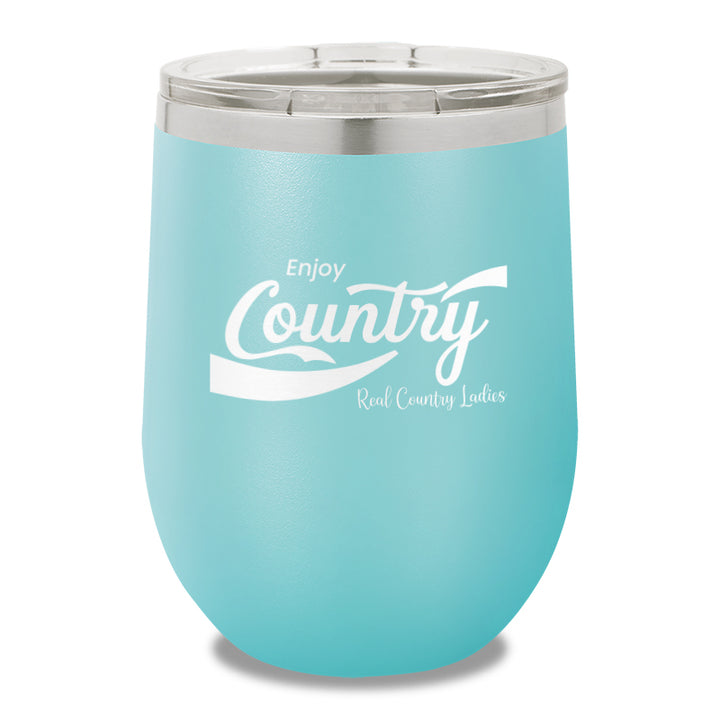 Enjoy Country 12oz Stemless Wine Cup