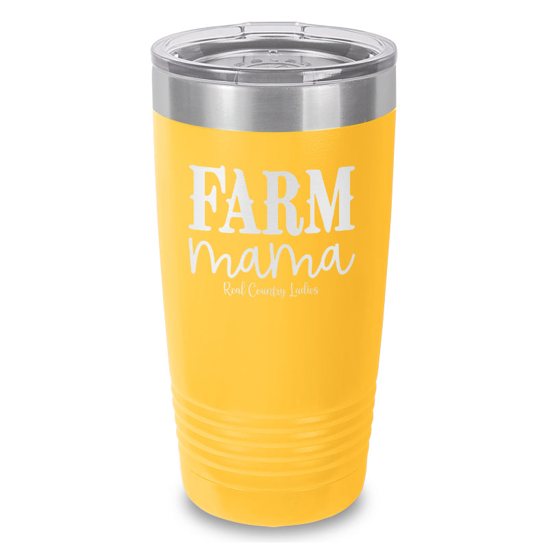 Farm Mama Laser Etched Tumbler