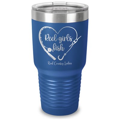 Reel Girls Fish Laser Etched Tumbler