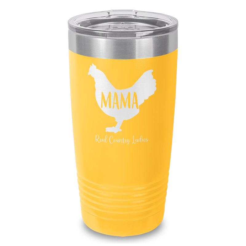 Mama Hen Laser Etched Tumbler