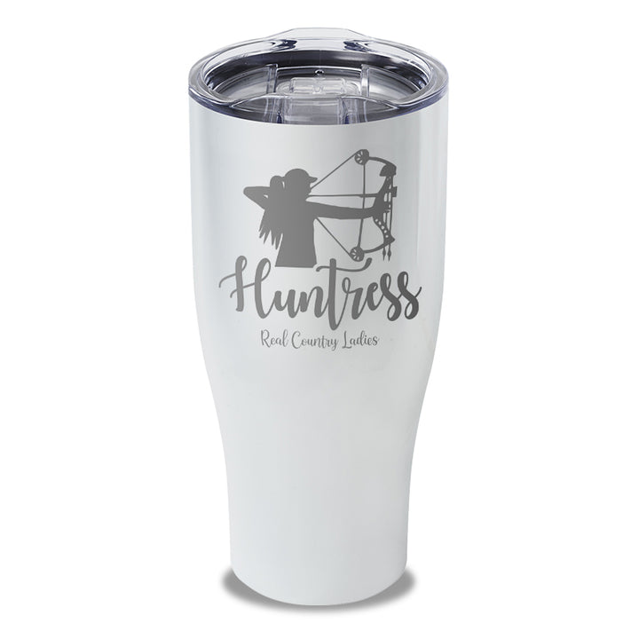 Huntress Bow Laser Etched Tumbler