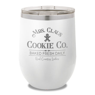 Mrs. Claus Cookie Company 12oz Stemless Wine Cup