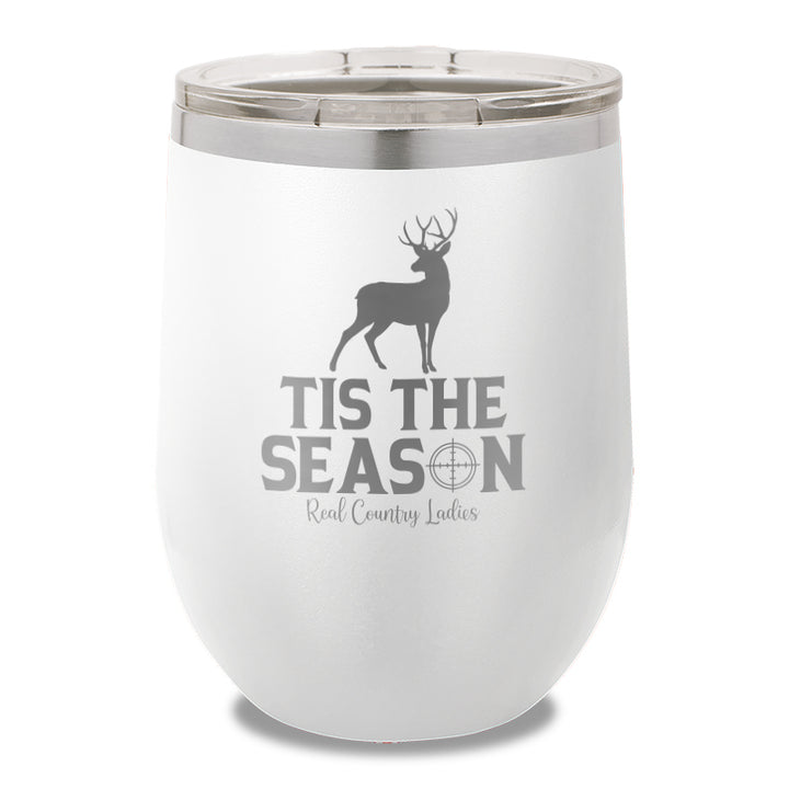 Tis The Season 12oz Stemless Wine Cup