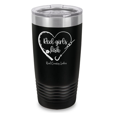 Reel Girls Fish Laser Etched Tumbler