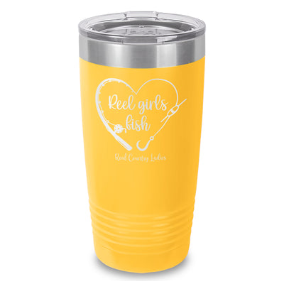 Reel Girls Fish Laser Etched Tumbler