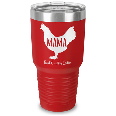 Mama Hen Laser Etched Tumbler