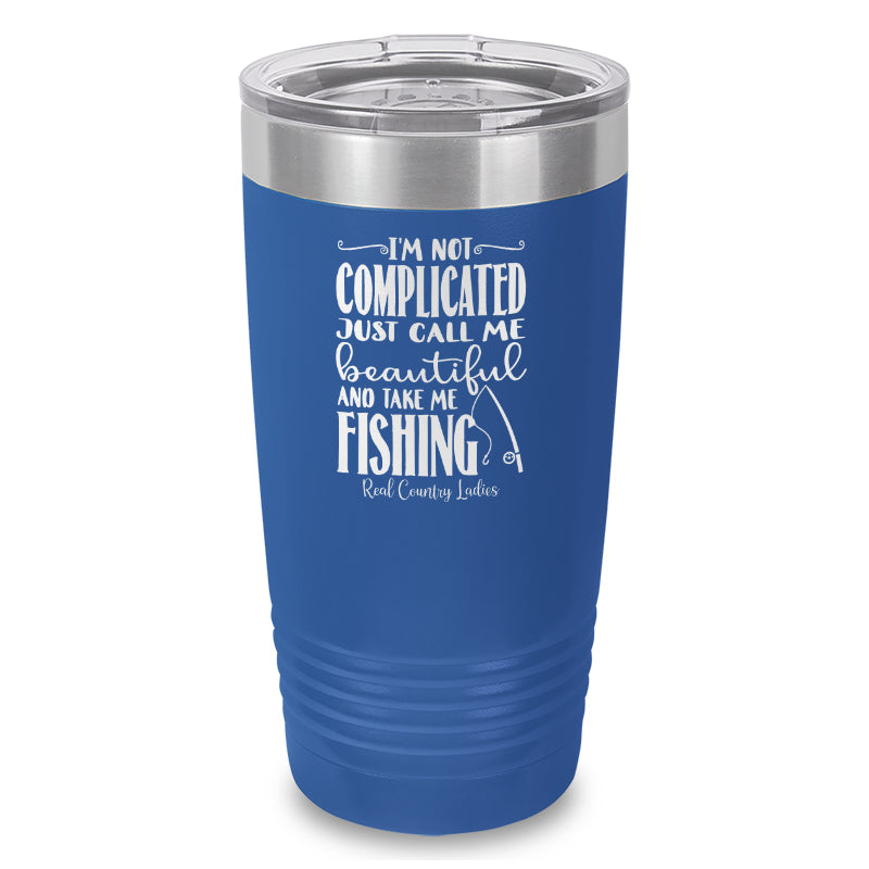 I'm Not Complicated Laser Etched Tumbler