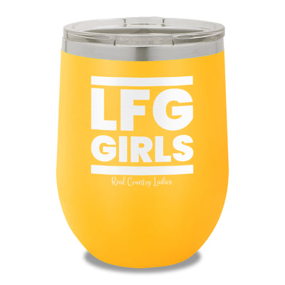 LFG Girls 12oz Stemless Wine Cup