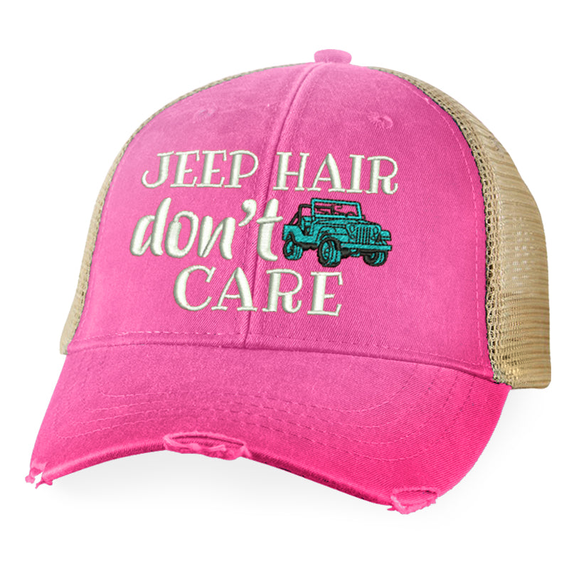 Jeep Hair Don't Care Hat