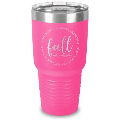 Falling For Deals | Fall Laser Etched Tumbler