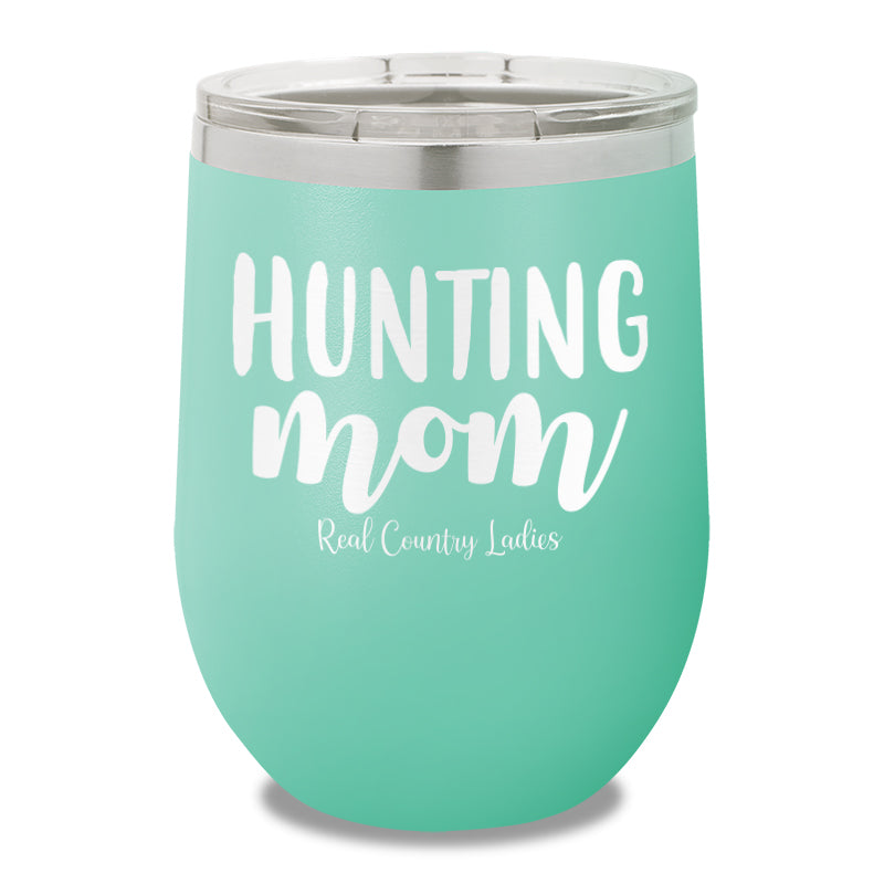 Hunting Mom 12oz Stemless Wine Cup