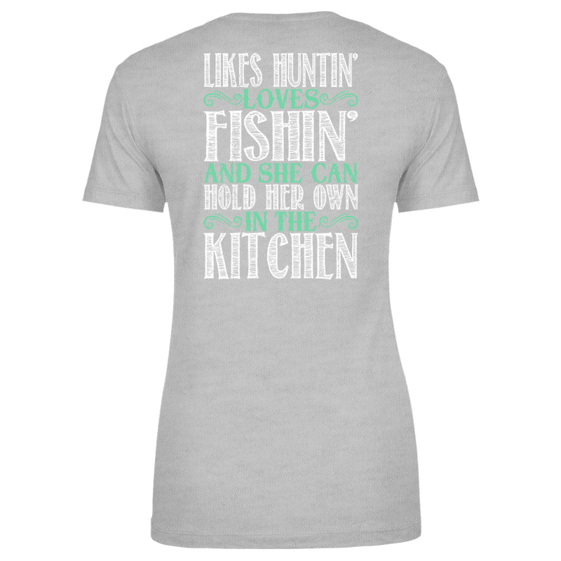 Likes Huntin' Loves Fishin' Apparel