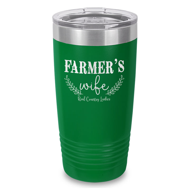 Farmer's Wife Laser Etched Tumbler