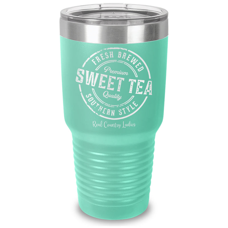 Fresh Brewed Sweet Tea Laser Etched Tumbler