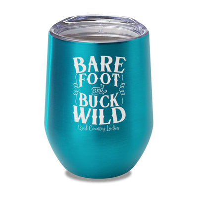 Bare Foot And Buck Wild Laser Etched Tumbler