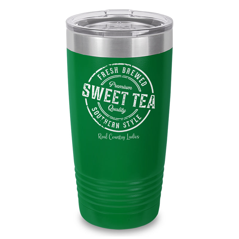 Fresh Brewed Sweet Tea Laser Etched Tumbler