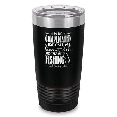 I'm Not Complicated Laser Etched Tumbler