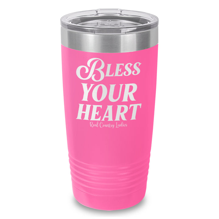 Bless Your Heart Laser Etched Tumbler