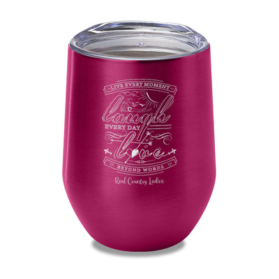 Live Laugh Love Laser Etched Tumbler