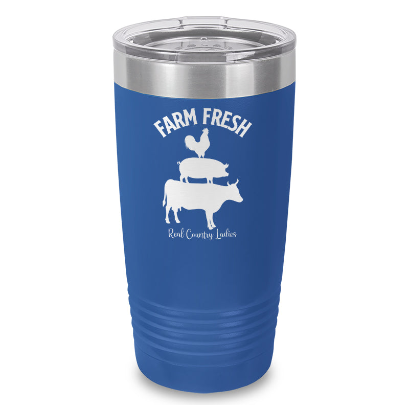 Farm Fresh Laser Etched Tumbler