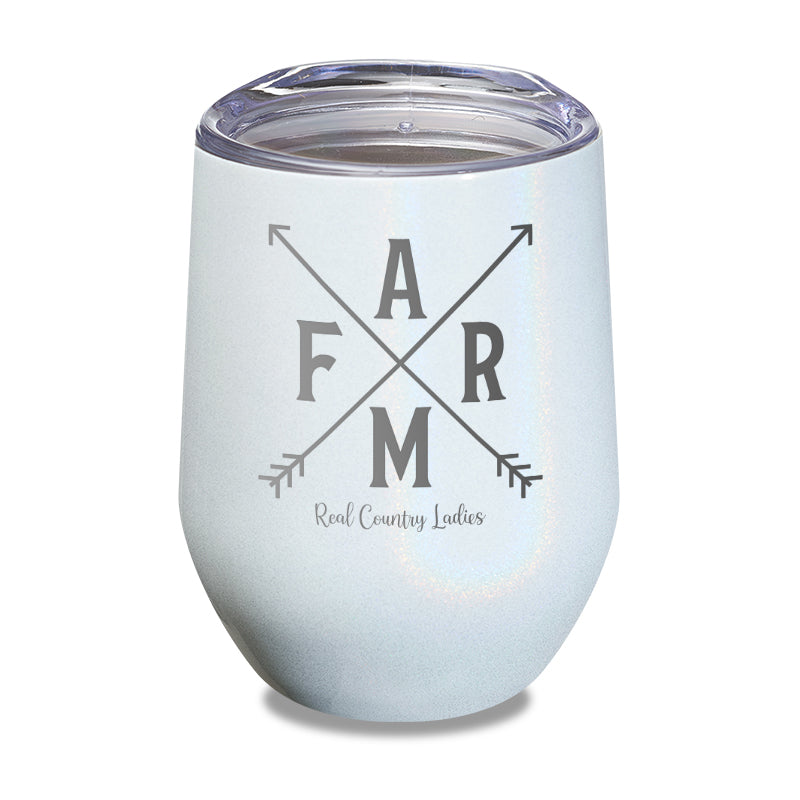 Farm Arrows Laser Etched Tumbler