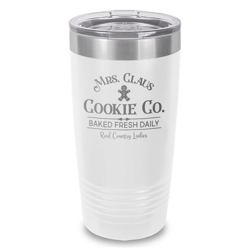 Mrs. Claus Cookie Company Laser Etched Tumbler