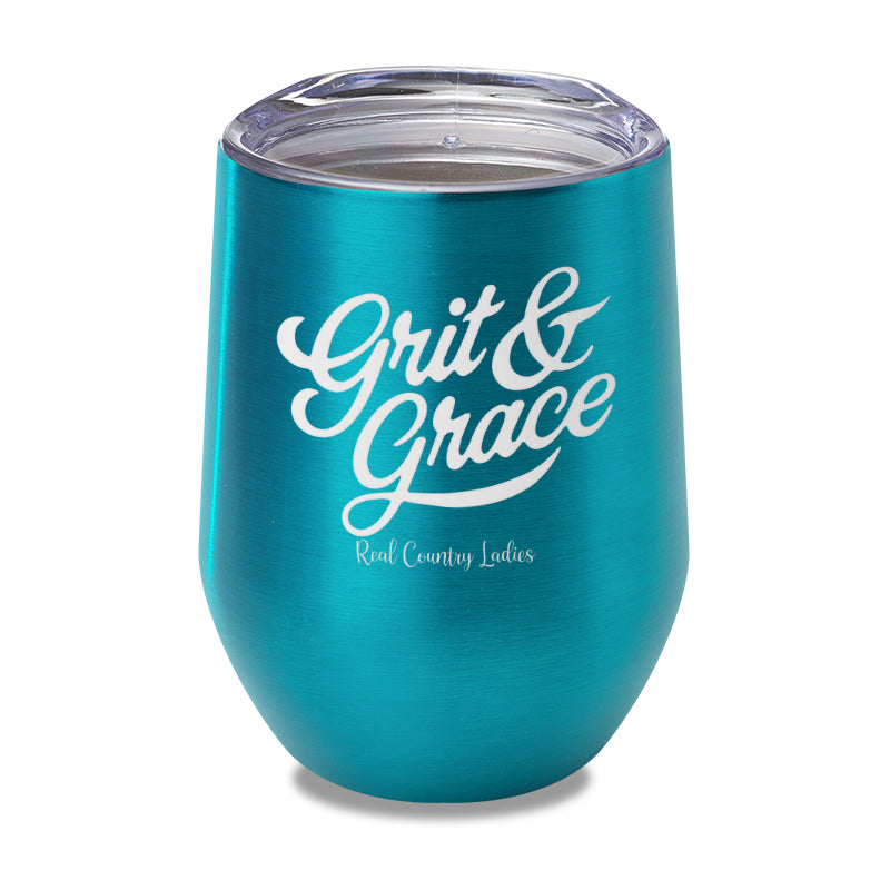 Grit And Grace Laser Etched Tumbler