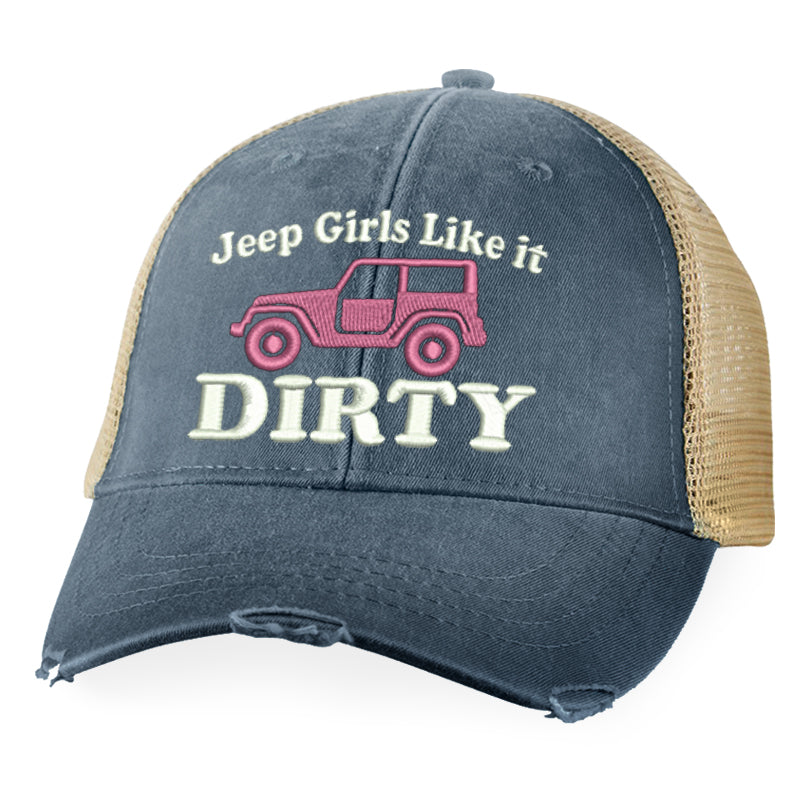 Jeep Girls Like It Dirty Hat