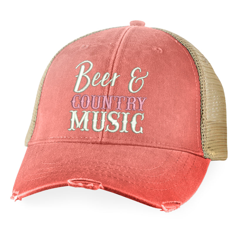 Beer And Country Music Hat