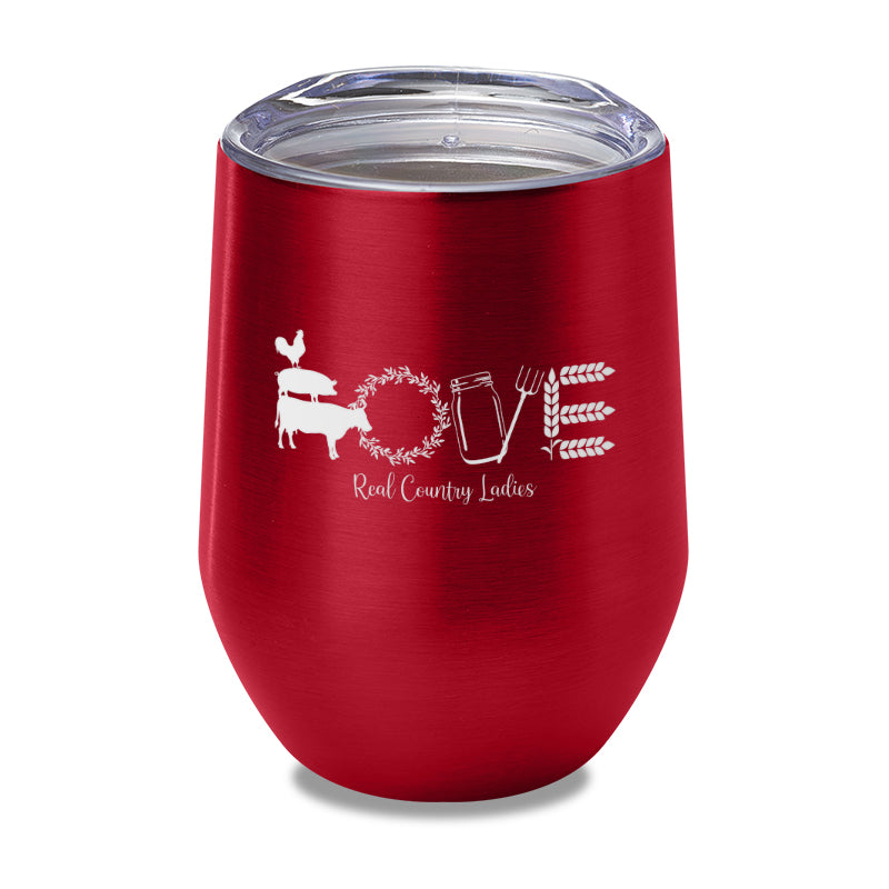 Farmhouse Love Laser Etched Tumbler