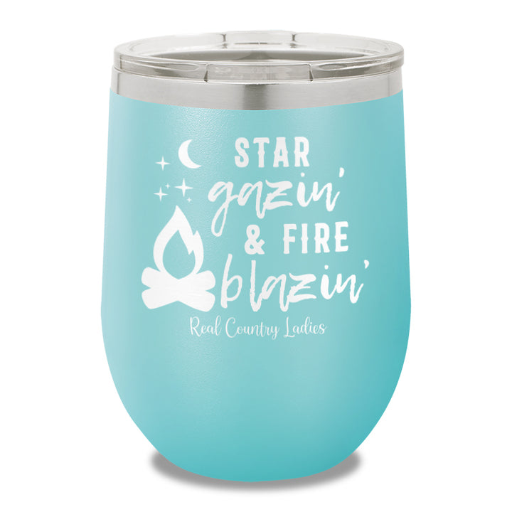 Star Gazin And Fire Blazin Stemless Wine Cup