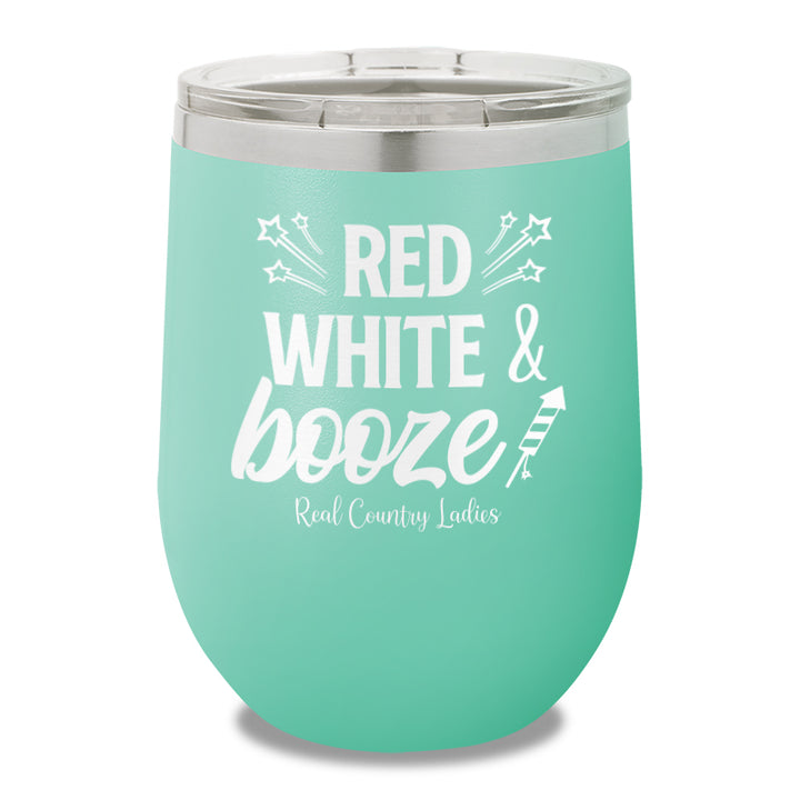 Red White And Booze 12oz Stemless Wine Cup