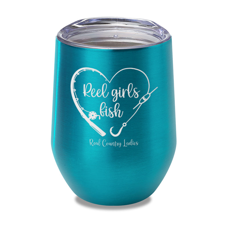 Reel Girls Fish Laser Etched Tumbler