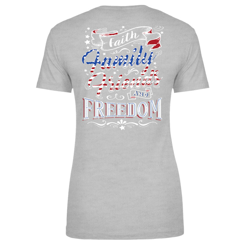 Faith, Family, Friends Freedom Apparel